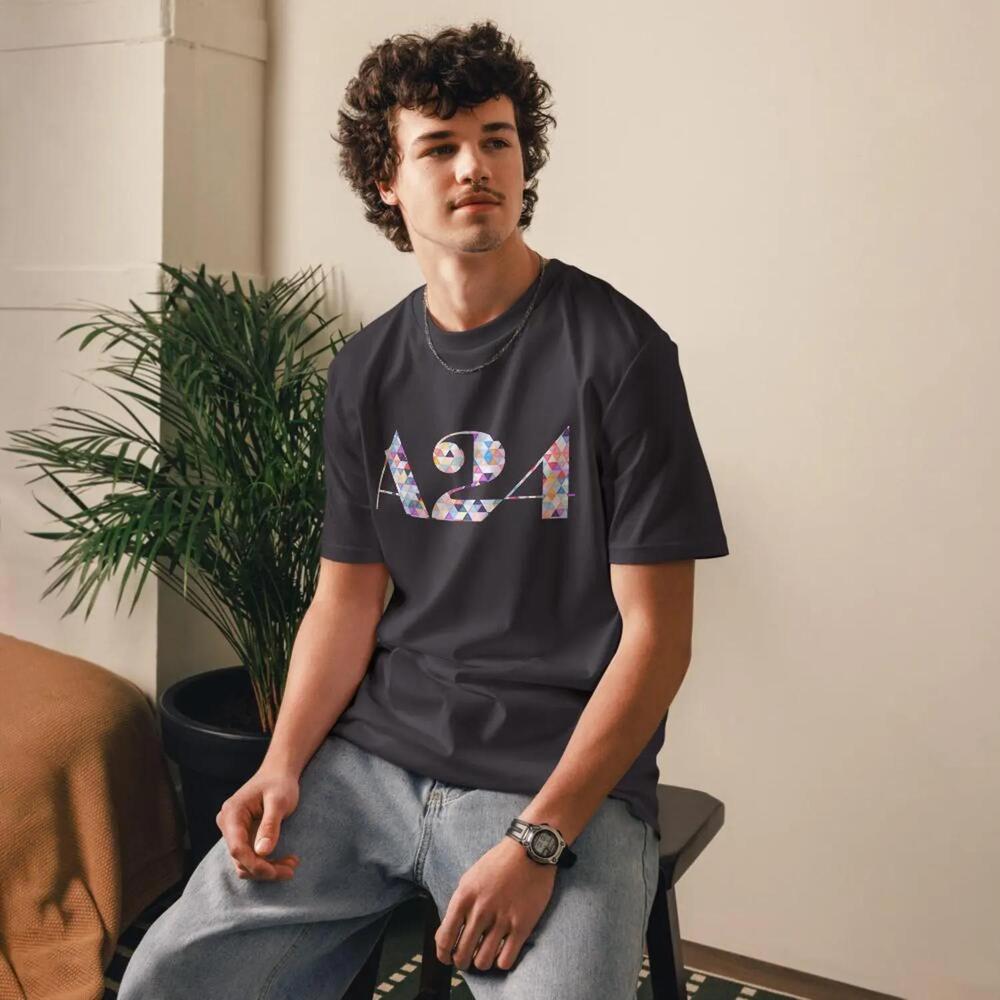 A24 Geometric Logo Midsommar Everything Everywhere Indie Film T Shirt